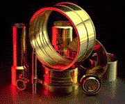 Steel rings and forged components